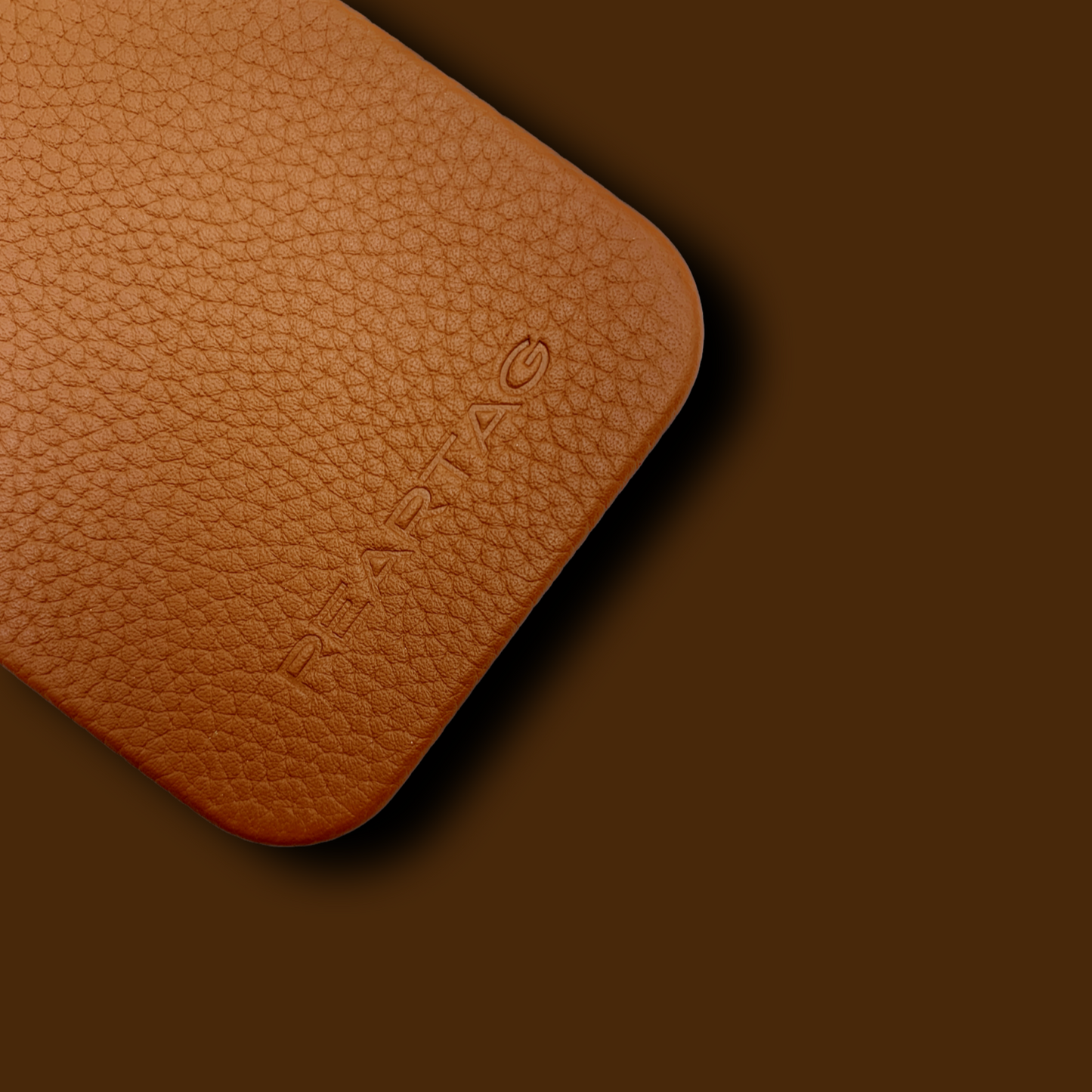 Brown Genuine Leather Case