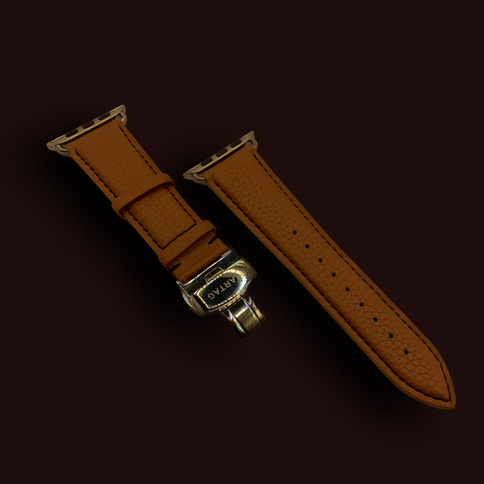 Brown Genuine Leather Watchbelt